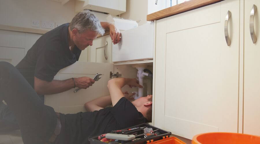 Professional burst pipe repair services in Du Pont, GA